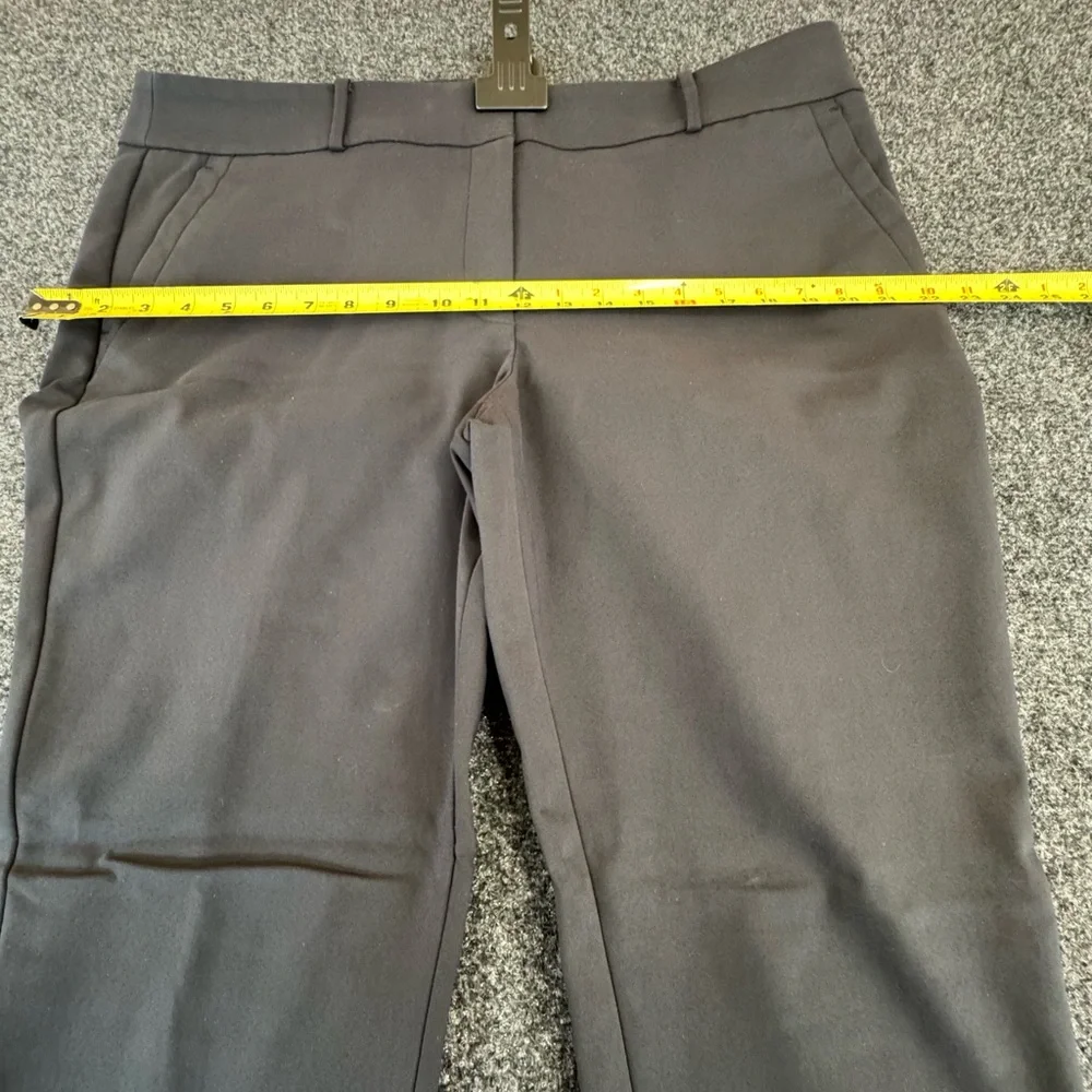 LOFT Women's Dark Brown Straight Leg‎ Trousers